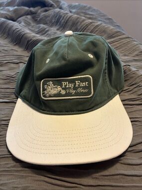 Random Golf Club x Abercrombie  Play Fast Embroidered Patch Baseball Cap